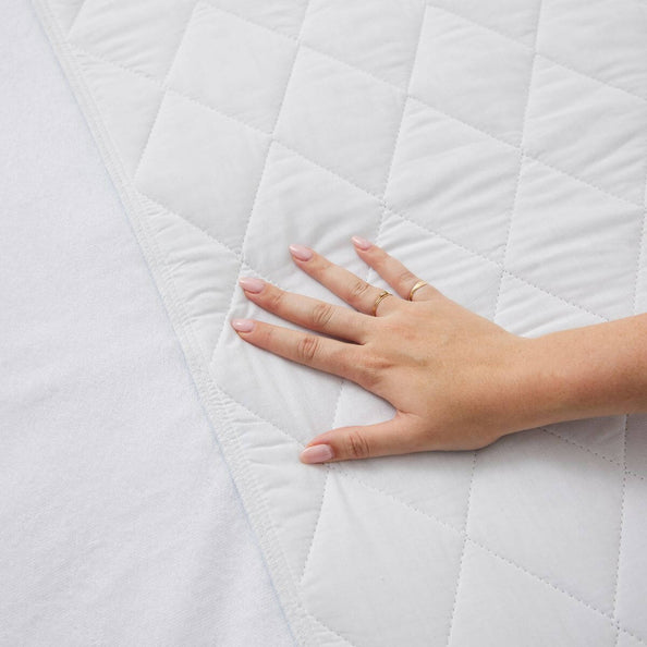 Invizi Protector Lavable de Cama Con Solapas- Pack de 2