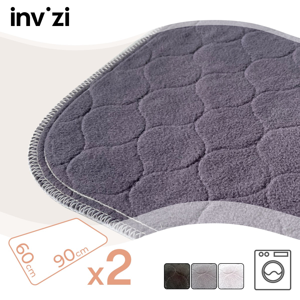Invizi Möbelschutzauflage – 60x90 cm Doppelpack
