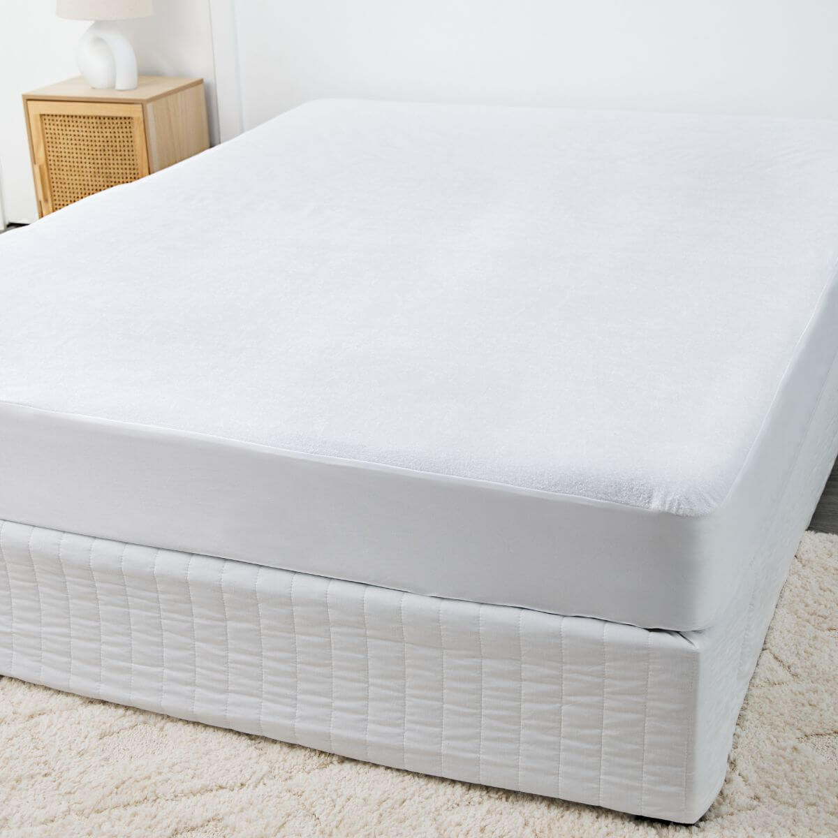 Invizi Waterproof Fitted Sheet - Twin Pack