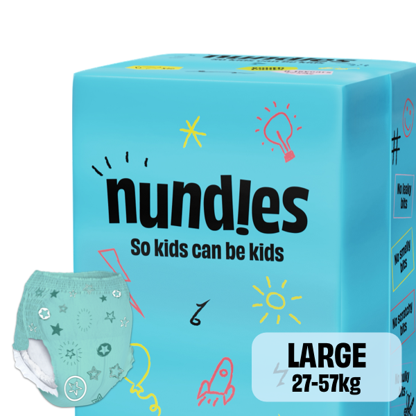 Nundies Inkontinenzhosen für Kinder 8-15 Jahre